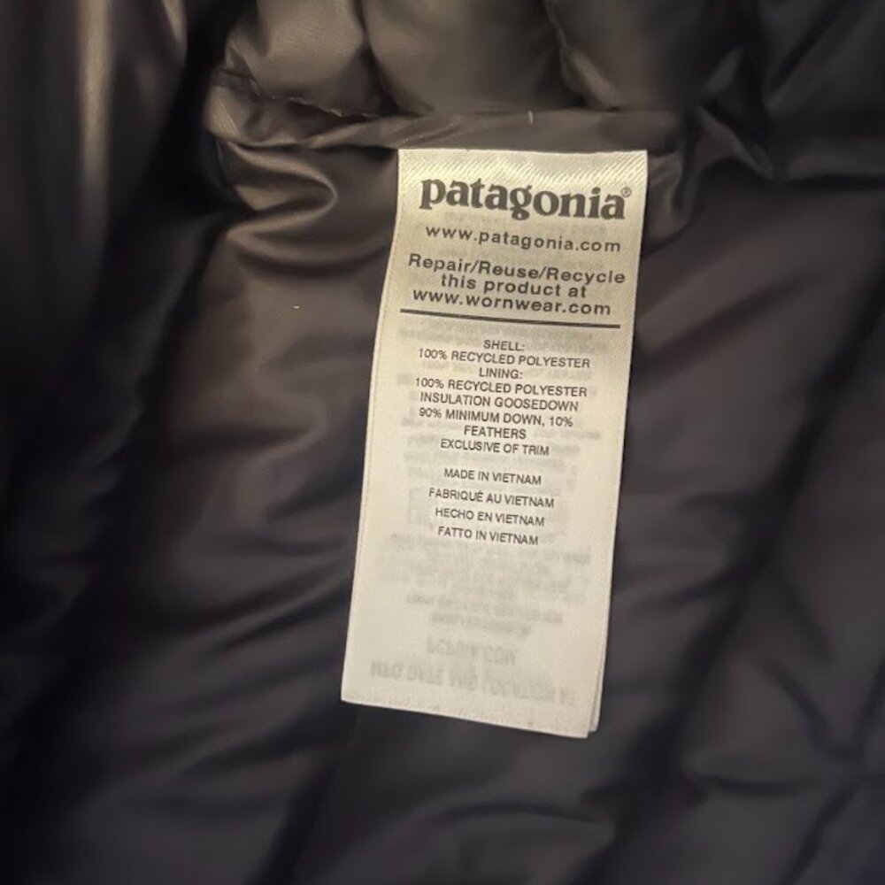 Patagonia Puffy Vest Black XS - Picture 4 of 5